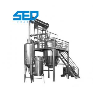 Herb Extraction Machines Chinese Herbal Solvent Recovery Extractor With Multi Functional