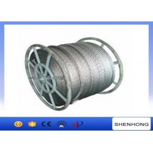 China 18 Strands Anti Twist Wire Rope / Galvanized Steel Wire Rope 252kN 20mm Diameter supplier