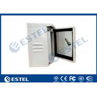 China IP55 Single Wall Pole Mount Enclosure Cabinet Small Metal Box One Front Door on sale