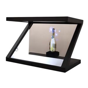 China 180 Degree 3D Hologram Pyramid Display Floating Projection Display Cabinet wholesale