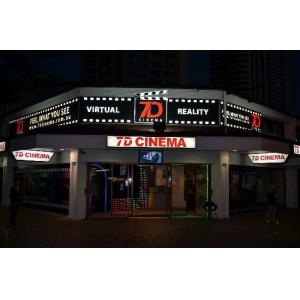 China Multi players Interactive 8D / 6D Simulator Cinema With 6 DOF Electric Platform 7d cinema supplier