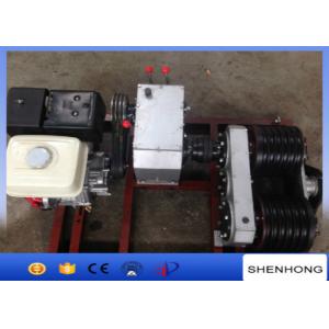 5 Ton HONDA GX390 Gas Engine Powered Winch Double Capstan In Line Construction