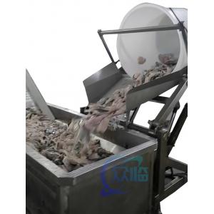 China Multiscene 2.2KW Fish Processing Unit , Industrial Salmon Processing Equipment supplier