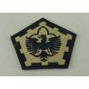 The Pentagon Clothes Patches Badges , Custom Embroidery Patches With Velcro