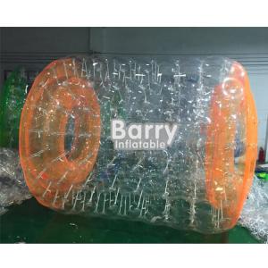 China Customized TPU / PVC Water Roller Ball Play In Swimming Pool / Water Park Playground Inflatable Water Ball supplier
