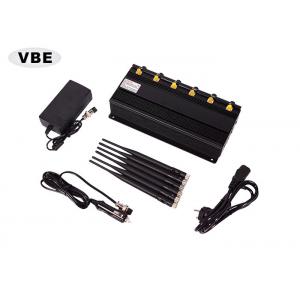 Power Adjustable Mobile Phone Signal Blocker With 6 PCS Omni Antennas