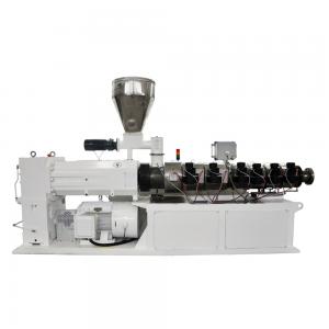 550-650kg/H Conical Twin Screw Extruder for PVC Pipe HYZS80 / 173