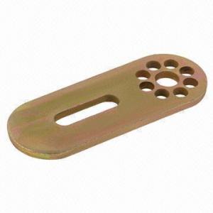 China Pipe Clamp with Iron/Zinc Galvanized Finish and 4mm Band Thickness on sale 