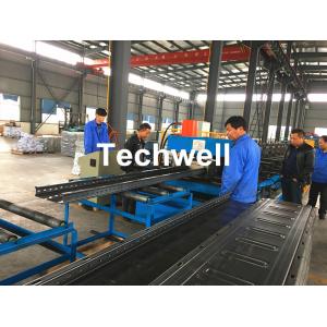 China CT-600 Ladder Type Perforated Cable Tray Roll Forming Machine, Cable Tray Production Line supplier