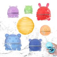 China Reusable Water Balloons Refillable Water Bomb, Soft Silicone Water Balls, Quick Fill & Self-Sealing Water Balloons for W on sale