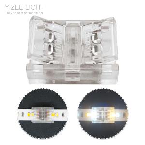 China 3 PIN 10 mm PCB a PCB SMD Conector de banda LED sin soldadura transparente supplier