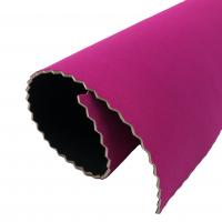 China Elastic SCR Nylon Rubber Sheet , Chloroprene Patterned Neoprene Fabric on sale