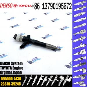 23670-39245 095000-7430 With Injector Nozzles Diesel Injectors And Diesel Common Rail Fuel Injector