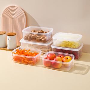 China 700ml Stackable Plastic Food Containers Recyclable Lunch Box supplier