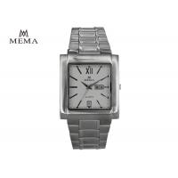 China Customized Size Male Square Wrist Watch With Big Face Alloy Watch Case on sale