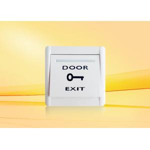 China Plastic Fireproof Material exit gate push button , door release push button wholesale