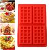 Eco Friendly Platinum Curing Silicone Waffle Mold / Food Safe Silicone Mold LFGB