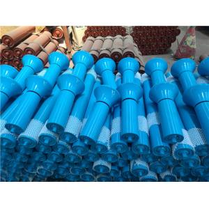 Spray Paint Q235 Steel Self Aligning Roller For Belt Conveyor