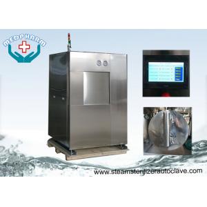 China Compact Autoclave Sterilizer Machine With Angle Seat Valve Or Ball Valve In Piping Line supplier