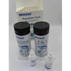 Aquarium Pond Fish Tank Water Quality Test Kit 7 In 1 Strips 100/Pack