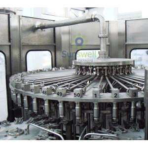 Automatic Juice Filling Machine , Tea / Beverage Volumetric Filling Production Line