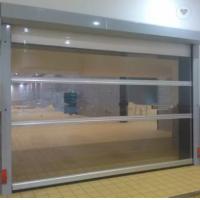 China Aluminum Alloy Glass Sectional Door For Villa Customized Transparent on sale