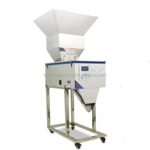 China Vibration Tea Weighing Machine , Semi Auto Powder Filling Machine For Tea Bag Sachet supplier