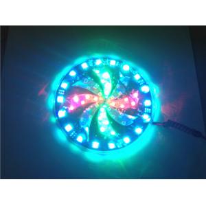 China Big size Windmill strobe and Angel eyes flash Rainbow color hot wheels LED flashing light supplier