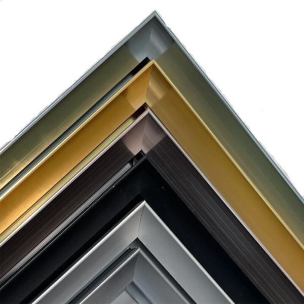 Custom Size Metal Photo Frame Canvas Poster Frames Molding for Personalized Wall Decor