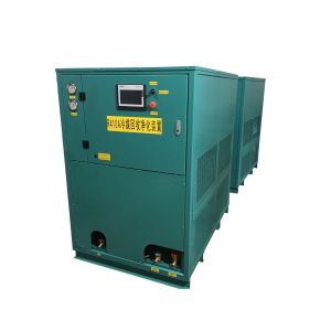 China 4HP Oil Free Refrigerant Reclaim Machine With Moisture Drier System wholesale