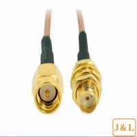 China SMA Female to SMA Male F M Antenna Connecting Cable Adapter on sale