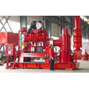 China Carbon Steel UL Listed Fire Pumps / 500 Gpm Jockey Diesel Fire Fighting Pumps supplier