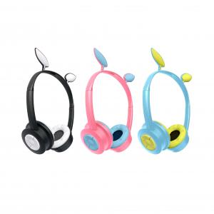 China Cat Wireless Headphone LED V5.0 8hrs Bluetooth Headphones For Kids Education wholesale