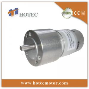 China low current high torque 6.35mm shaft 50mm dc gear motor 24v supplier