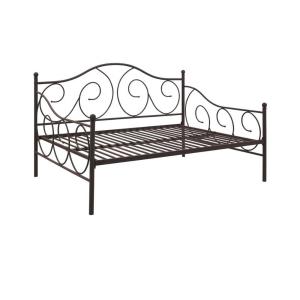 China O múltiplo faz sob medida o Daybed do metal do tamanho da rainha, Daybed moderno do metal com cabeceira supplier