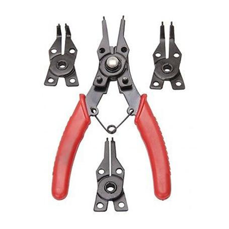 Snap ring pliers internal external 4-in-1 Universal Snap Ring function circlip Pliers Set