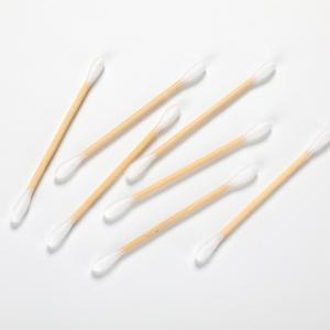 Medical 3" 4" Bamboo Cotton Buds Stick Tipped Swab Disposable Cleaning Hospital