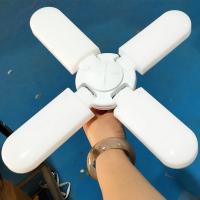 China Warehouse Garage 2700K Indoor Fan Light With E27 B22 Base on sale