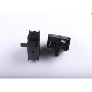 High Performance 3 Pin Rotary Fan Switch One Handle 16A 125V With Silver Alloy Contact