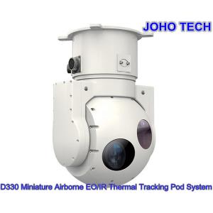 China Miniature Airborne 2 - Axis Electro Optical Sensor System With Cooled Thermal Camera And Daylight Camera supplier