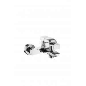 Contemporary Wall Mounted Shower Mixer Taps Brass Material T2041