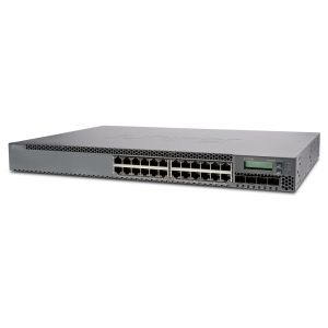 China Fixed-Configuration 1U Device Type EX3400-24T RJ-45 4x 10GB SFP 2x 40GB Switch 24 Ports wholesale