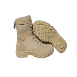 China Khaki Winter Waterproof Tactical Men Boots High Wear Durability Anti Slip Anti Cold supplier