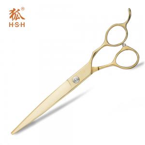 China Stainless Steel Pet Grooming Scissors , Stable Dog Grooming Thinning Shears supplier
