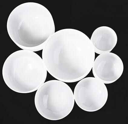 水晶の歌うボール 7 の Chakra セット