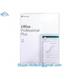 China Online Activation Microsoft Office 2019 Professional Plus Key Card English Download supplier