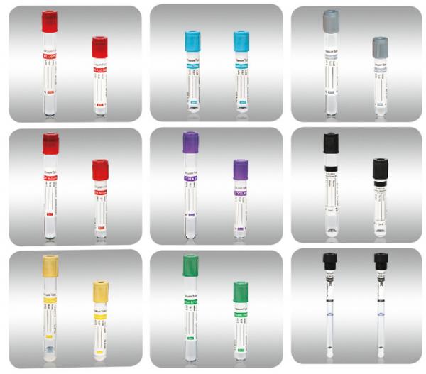 10ml Blood Sample Collection Tubes , Blood Specimen Collection Tubes