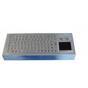 China 81 key compact  IP65 waterproof ruggedized keyboard  / industrial metal keyboard supplier