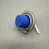 China Compact plastic gas canister valve for emergency kits with child-resistant cap wholesale