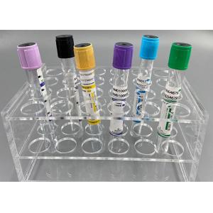 China HBAIC TC BNP Purple Blood Vacuum Container EDTA Vial For Blood Collection supplier